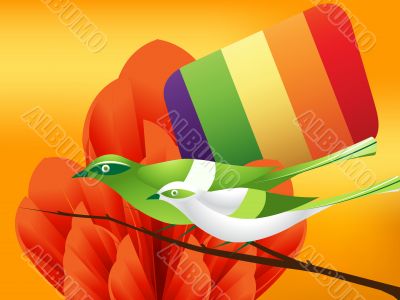colored Abstract background