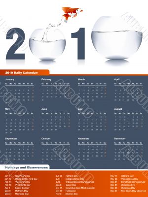2010 Calendar