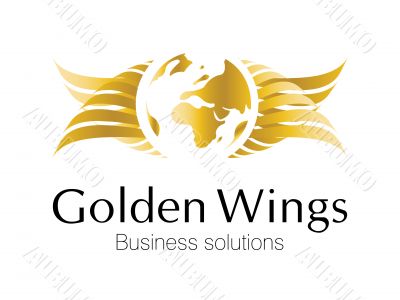 Golden Business Logo