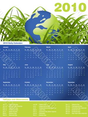 2010 Calendar