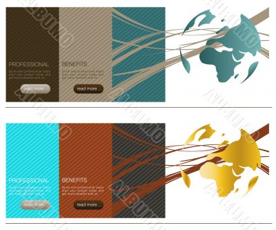Website template