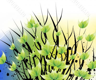 colored Abstract background