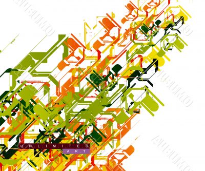 colored Abstract background