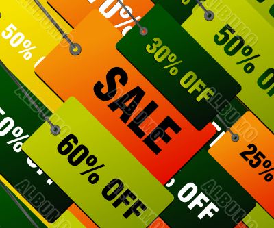 Sales and discount concept