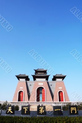 China Gate, traditional Chinese ancient building