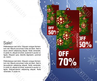 Sales and discount concept