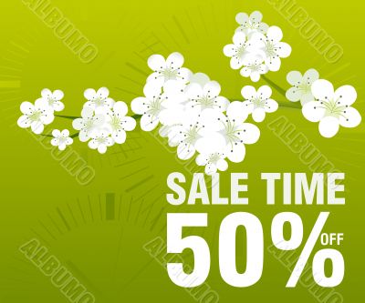 Sales and discount concept