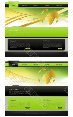 Website template