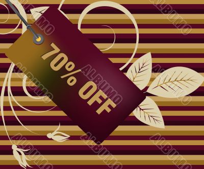Sales and discount concept