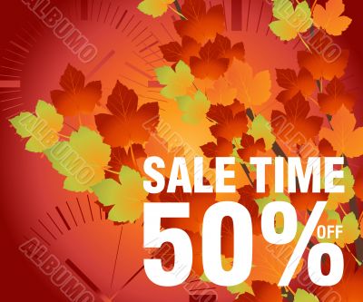 Sales and discount concept