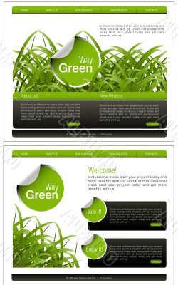 Website template