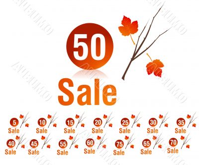Sales and discount concept
