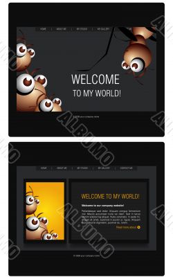 Website template