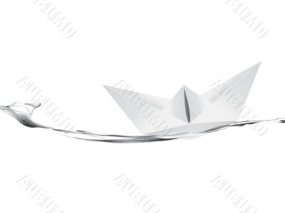 White Paper boat 