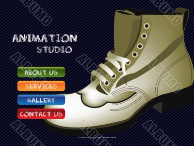 Website template