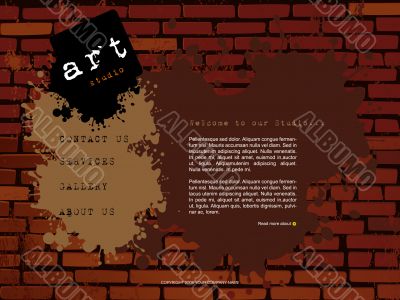 Website template