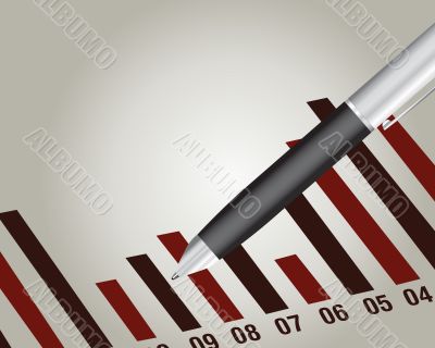   Financial chart