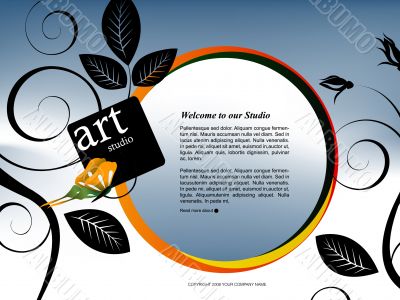 Website template