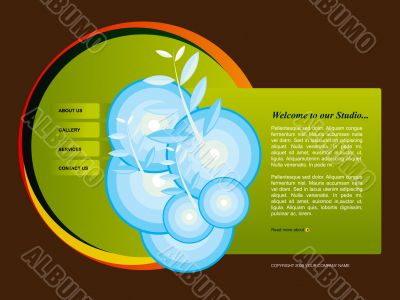 Website template