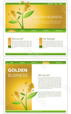 Website template