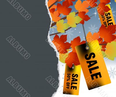Sales and discount concept