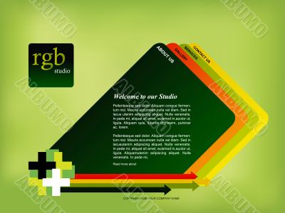 Website template