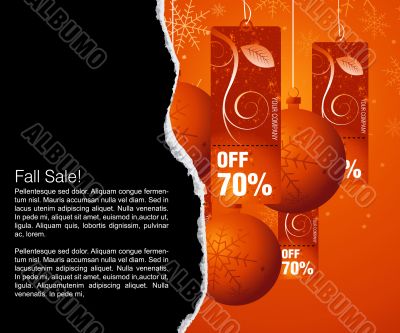 Sales and discount concept
