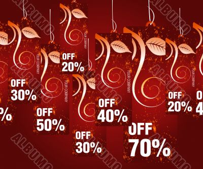 Sales and discount concept
