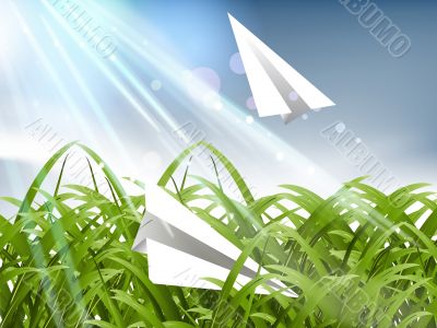 Paper plane