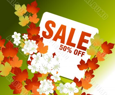 Sales and discount concept