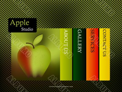 Website template