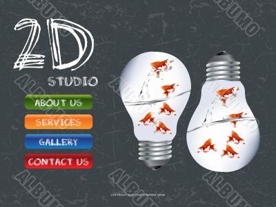 Website template