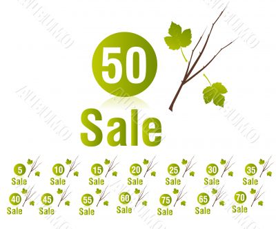 Sales and discount concept