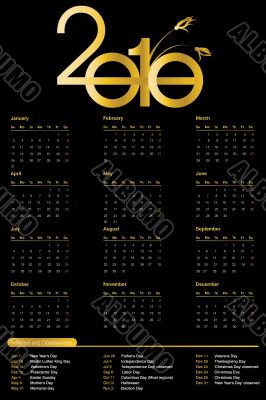 2010 Calendar