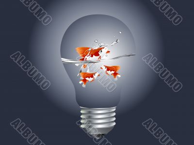 fish in the bulb
