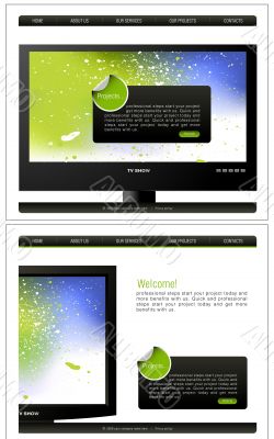 Website template