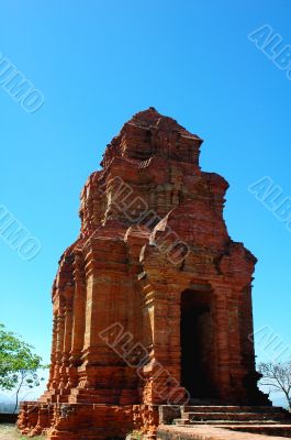 Historic ruins in Vietnam