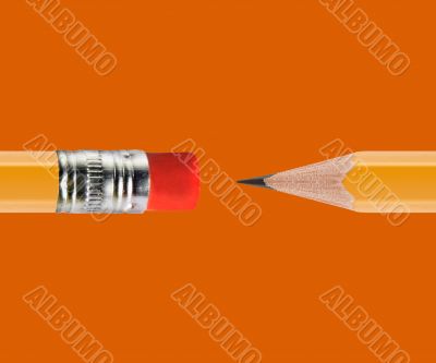 Sharpened Yellow pencil 