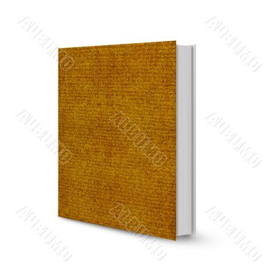 Front view of book