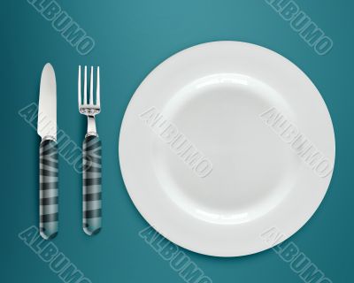 empty plate
