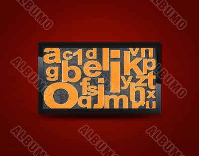Black LCD tv