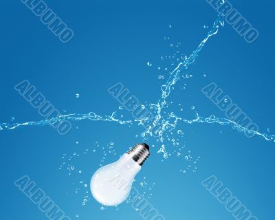 glowing Light bulb