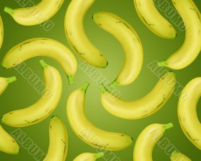 Banana seamless pattern