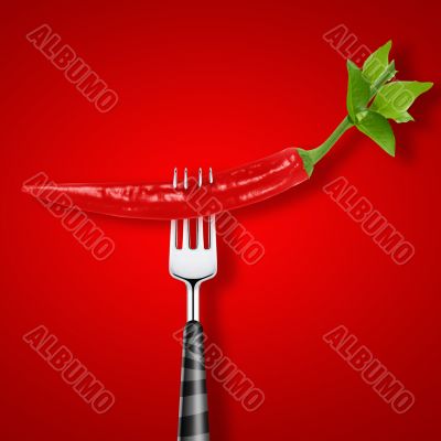 red hot chili pepper