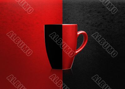 Two colors mug