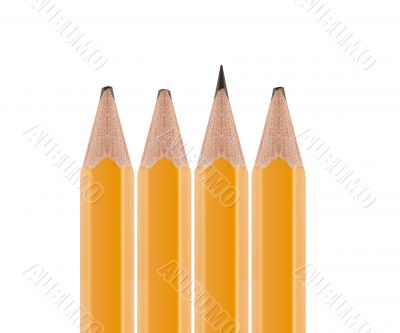 Sharpened pencil 