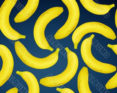Banana seamless pattern