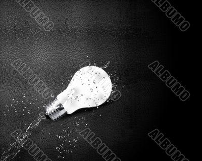 glowing Light bulb