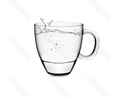 Glass with water 