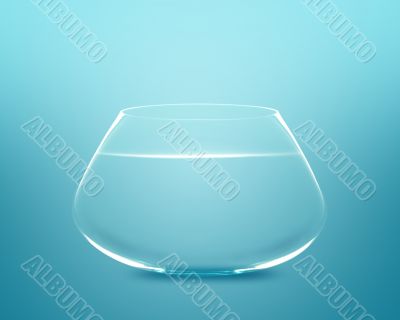 Empty fishbowl